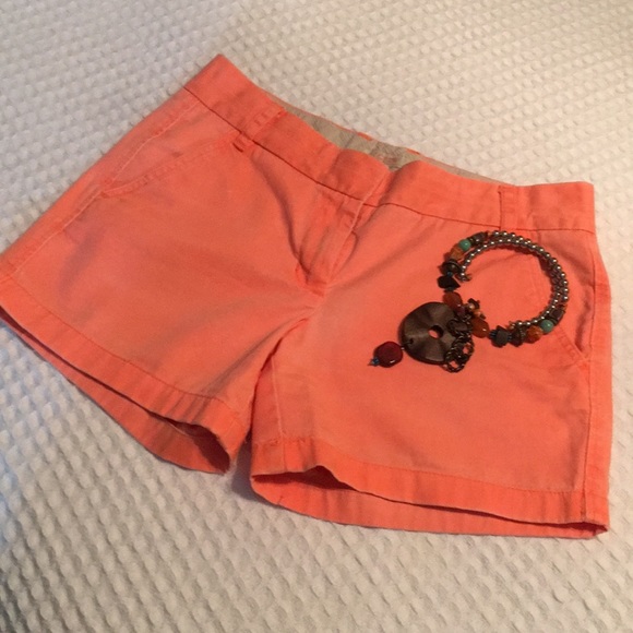 J. Crew Pants - J.Crew orange chino shorts J. Crew Pants - J.Crew orange chino shorts